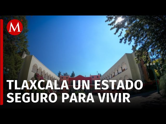 Tlaxcala suma 28 meses como uno de los estados MÁS SEGUROS de México