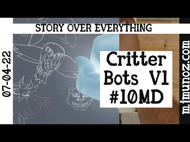 CritterBots V1 |10 Minute Drawing