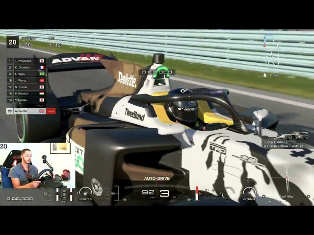 GT7 Gameplay: Super Formula Watkins Glen Part 1 Learning the track...