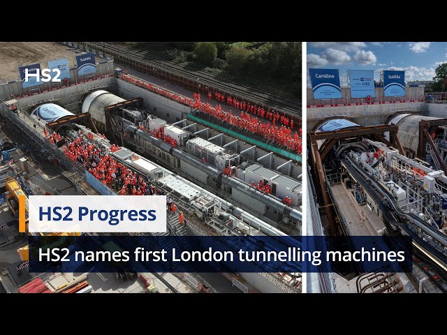 HS2 names first of London’s two giant tunnelling machines after inspirational local teacher