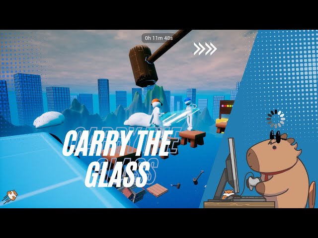 AKU DAN CHIA AKAN MENGANTARKAN KACA INI! | CARRY THE GLASS