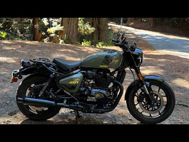 Royal Enfield Shotgun 650 | Ride with me | Drone POV | Use 🎧 | Sunny Northern California |