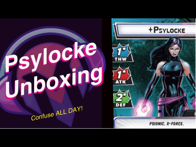 Marvel Champions | NeXt Evolution | Unboxing | Psylocke | Protection | X-Force Impressions | Solo