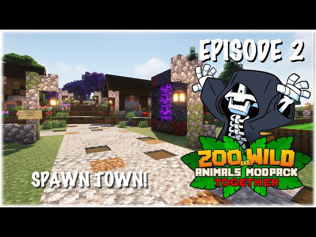 Mineshaft Madness & Into The Nether! - Minecraft SMP: Zoo and Wild Animal (ZAWA) Mod - S3E2