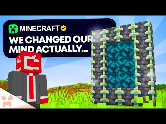 MINECRAFT HAS A NEW DIMENSION UPDATE PLAN