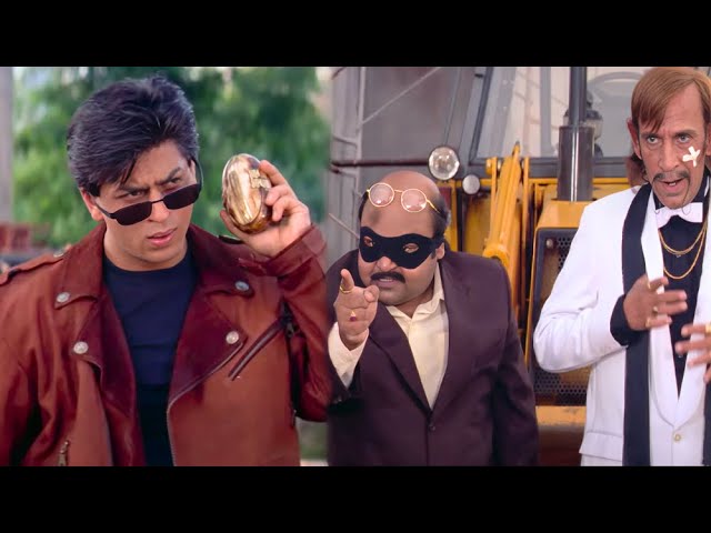 देखिये बादशाह बच्चे को बचाने के लिए किस हद तक गया - Shah Rukh Khan - Baadshah Hindi Movie Scene