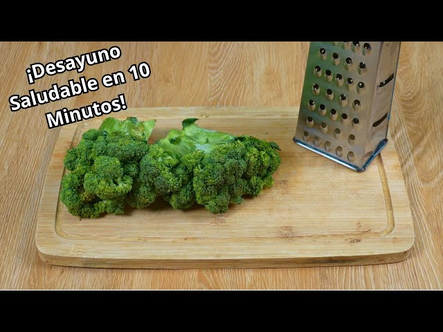 Healthy Breakfast in 10 Minutes! Shredded Broccoli Instead of Bread – Easy and Delicious