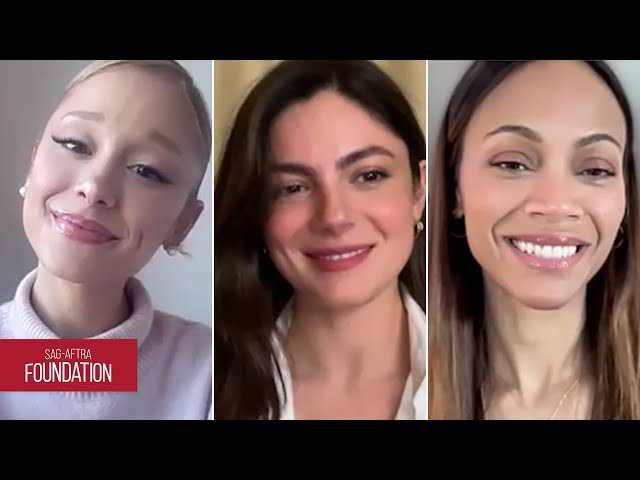 Ariana Grande, Monica Barbaro & Zoe Saldaña I SAG Awards Conversations 2025