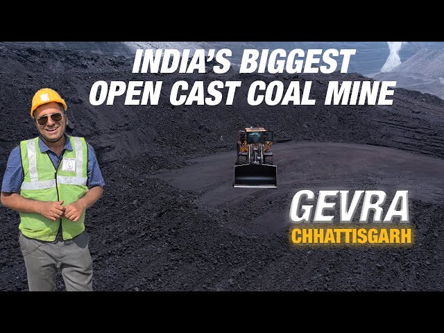 Asia’s biggest open cast coal mine tour |  Coal mining process | Gevra, SECL  coal mine Chhattisgarh