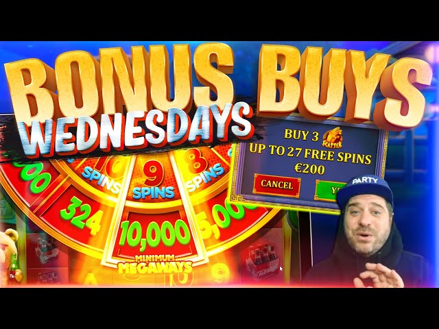 BONUS BUY WEDNESDAYS FEAT. VIEWERS! Episode #9 | Best Bonus Buy Slots