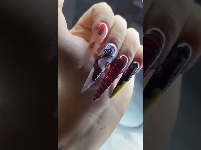 long nails #nails #music #artmusic #nailart