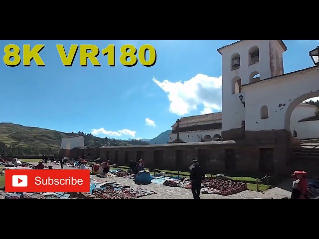 8K VR180 3D Peru - Centro Arqueológico de Chinchero Cusco Region (Travel videos, ASMR/Music 4K/8K)