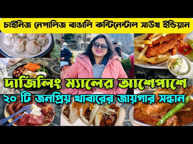 দার্জিলিঙের সেরা ২০টি খাবার জায়গা | Best Restaurants Near Darjeeling Mall | Darjeeling Food Blog