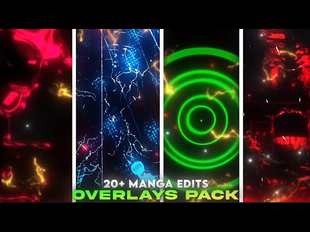 New manga edits background overlays | Background overlays pack alight motion