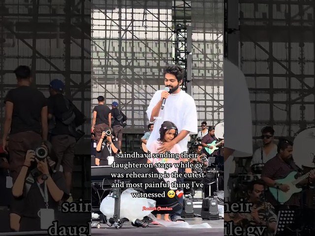 Breaks my heart so much😭😌 #gvprakash #saindhavi #kualalumpur #liveconcert