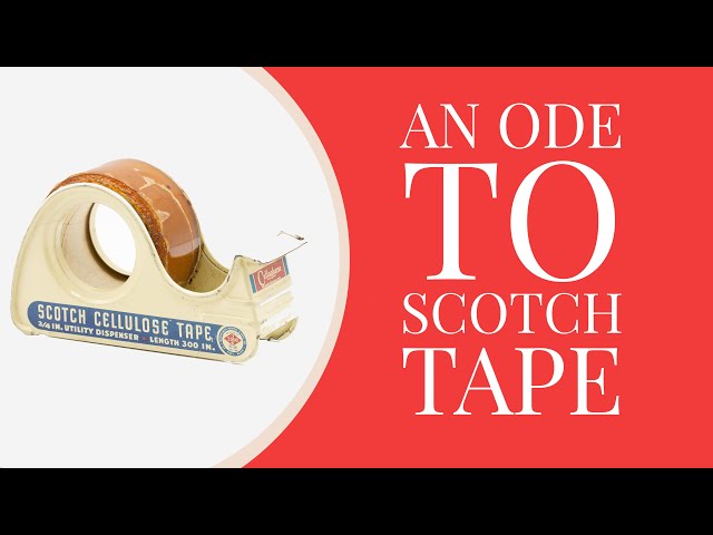 A History of Scotch Tape