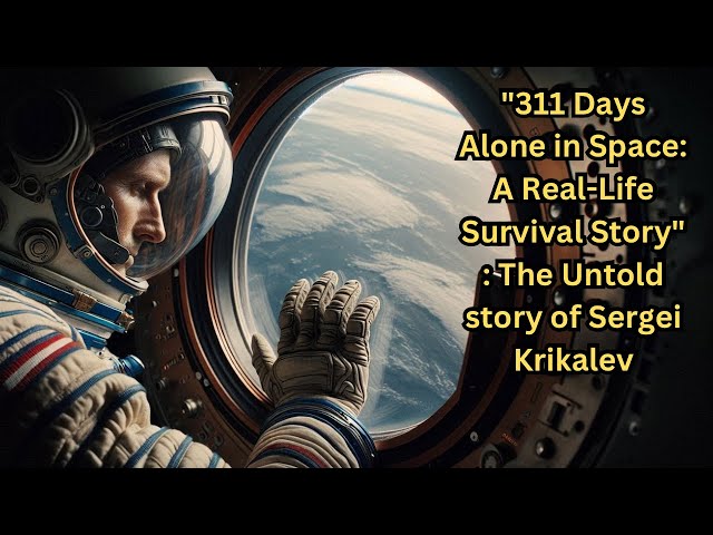 "311 Days Alone in Space: A Real-Life Survival Story" : The Untold story of Sergei Krikalev