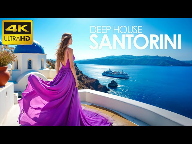 4K Santorini Summer Mix 2025 🍓 Best Of Tropical Deep House Music Chill Out Mix By The Deep Sound