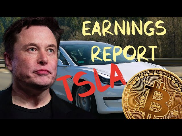 Volatile Day For Bitcoin and Stocks! HUGE Earnings Report for Tesla!