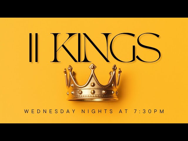 Wednesday Night Study - 2 Kings 14