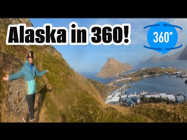 Explore Alaska in 360 Video: Remote Pacific Islands of Dutch Harbor