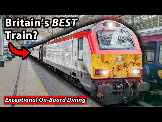 Is This ACTUALLY the BEST Train in the United Kingdom? | TfW Premier Dining Service