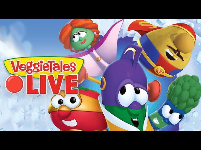 24/7 LIVE 🔴 VeggieTales 🎉 The Super Veggies' Story of Bravery 🎉 500k Subscriber Special!