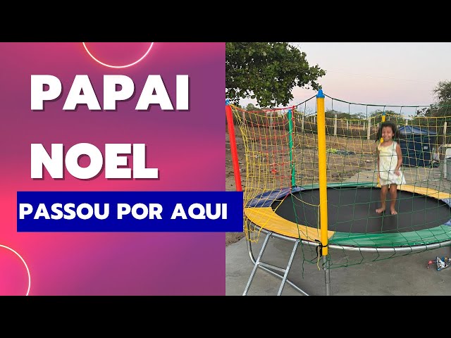 Mostrando o presente do Papai Noel 🎅