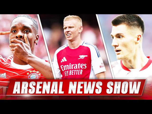 Zinchenko is LEAVING?! | Huge Sesko UPDATE!  |Man United Stealing Another Hale End Star!