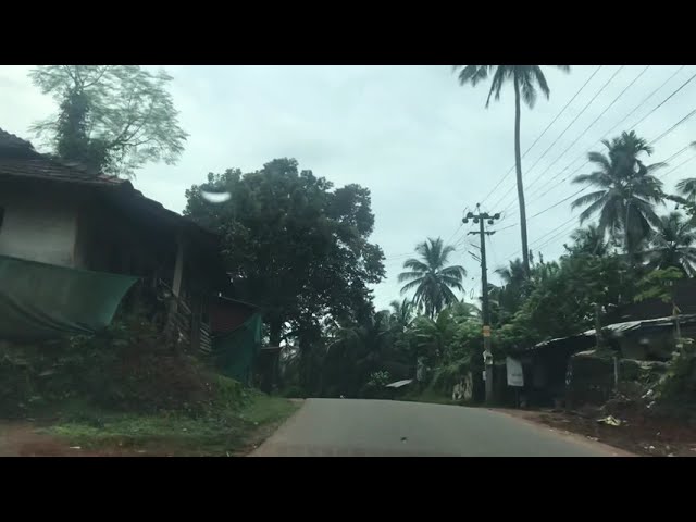 Driving Arimanal to Kalikavu 4K -India