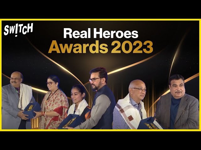 Zee News Real Heroes 2023 Full Award Giving Ceremony to few of Our Nations Heroes | Smriti Irani