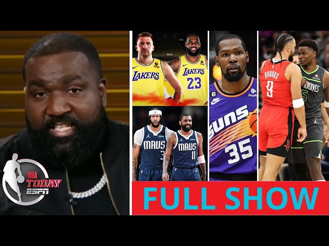 [FULL] NBA TODAY | Perk on Lakers with LeBron & Luka duo, Kevin Durant's future, Wolves beat Rockets