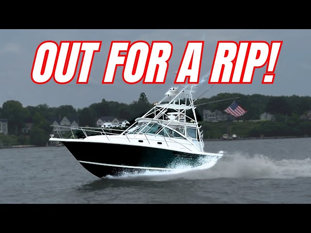 FULL WALKTHROUGH AND BOAT RIDE | 2000 Pursuit 3400 Fisherman With Volvo TAMD 63P DIESELS