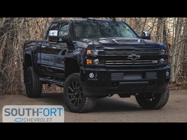 Custom Lifted 2019 Chevrolet Silverado 3500HD 4WD Crew Cab LTZ Diesel