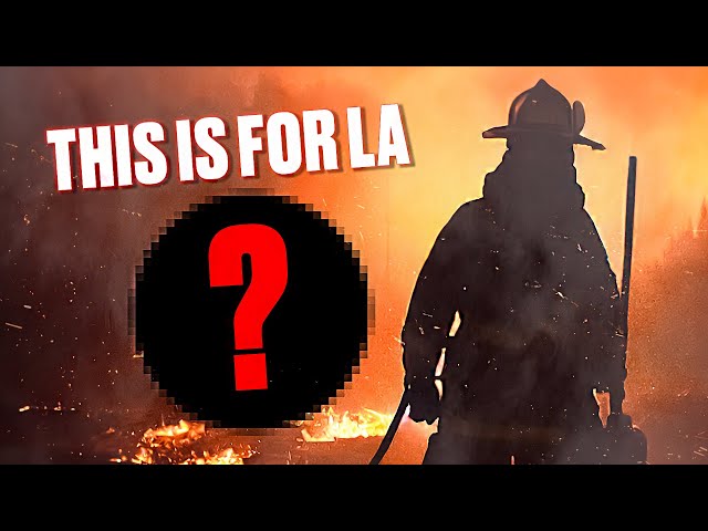 I Designed This to Support Los Angeles Wildfire Firefighters and Victims