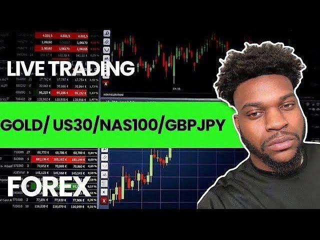 LIVE Trading ( GOLD US30 NAS100, GBPJPY, GBPUSD ) London & New York Session January 23rd 2025