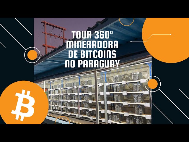 Tour 360° Mineradora de Bitcoins no Paraguay | Container 1 | Litecoin & kadena