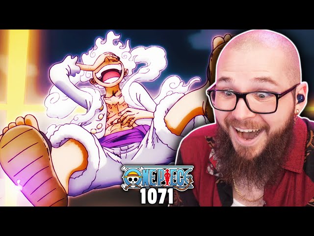 FIRST TIME Reacting to GEAR 5 LUFFY!!! One Piece Ep 1071 Reaction