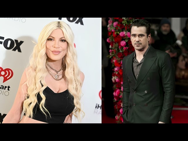 Tori Spelling Reveals Steamy Makeout with Colin Farrell Before Wedding