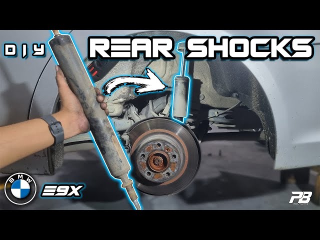 How to replace the Rear Shocks on your BMW E90 (E90, E91, E92, E93)