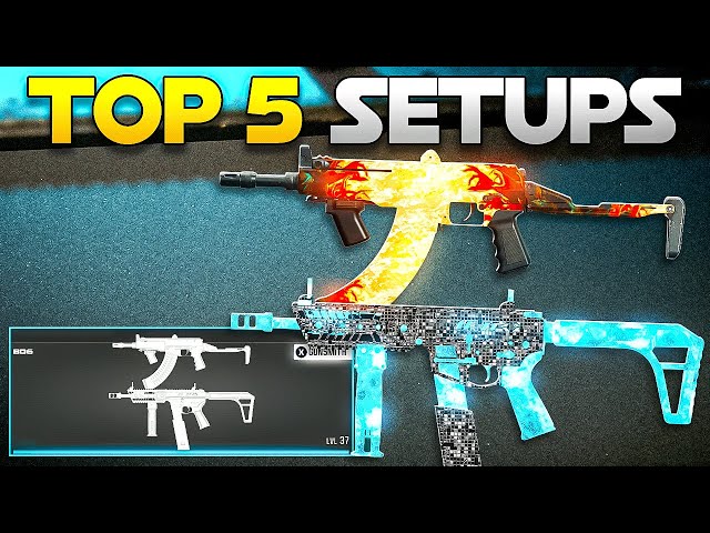 NEW TOP 5 *BROKEN* SMG META LOADOUTS in WARZONE! (Warzone Meta Loadouts) BO6