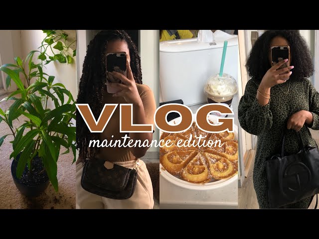 maintenance vlog | hair done, nails done, EVERYTHING DID !