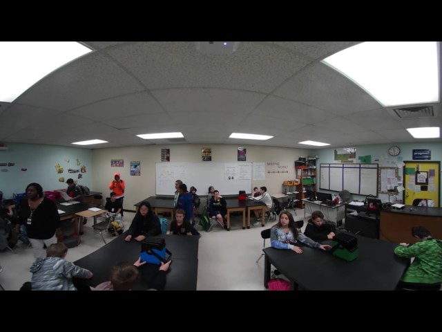 Baskets by LocknCharge: Students quickly pack up devices. (360 Experience)