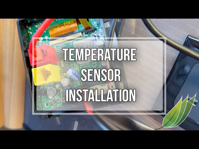 Installing the ALDE discrete temperature sensor