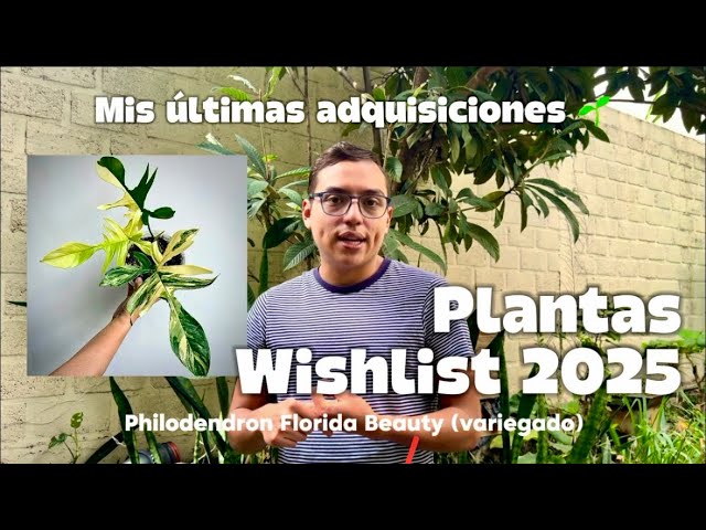 Plantas Wishlist 2025 y Últimas Adquisiciones #plantwishlist2025