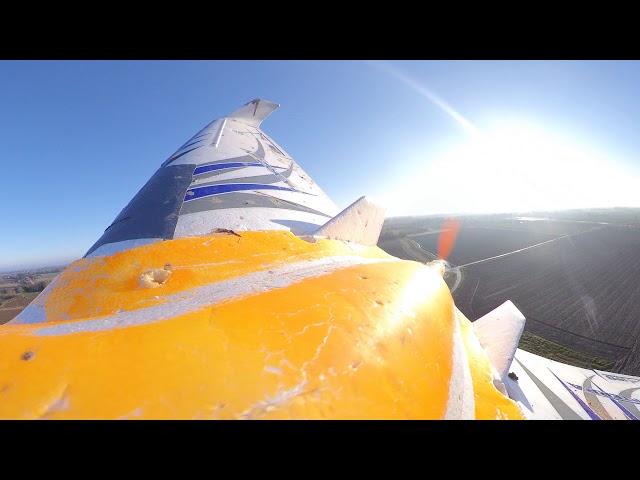 Insta 360 one X & Parrot Disco C.H.U.C.K. in Opterra 2m wing over 4G ! Test flight and crash..!