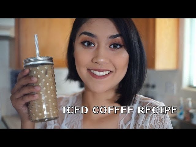 Iced Coffee Recipe! (AT HOME)