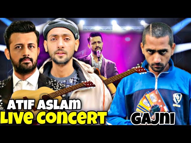 Live Concert of Atif Aslam🎵|Superb Performance🎭🎶|Packages Mall Lahore|New Gajni Look😍