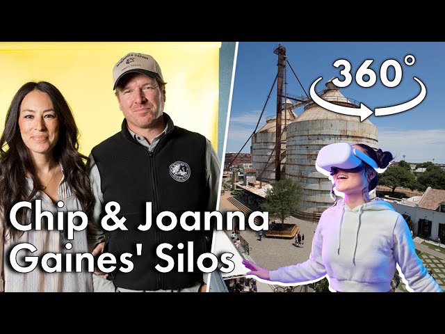 Exploring Chip & Joanna Gaines' Silos in Waco, TX | 360 VR Tour 360° 8K