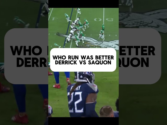 DERRICK HENRY VS. SAQUON BARKLEY (RUNS OF THE DECADE)